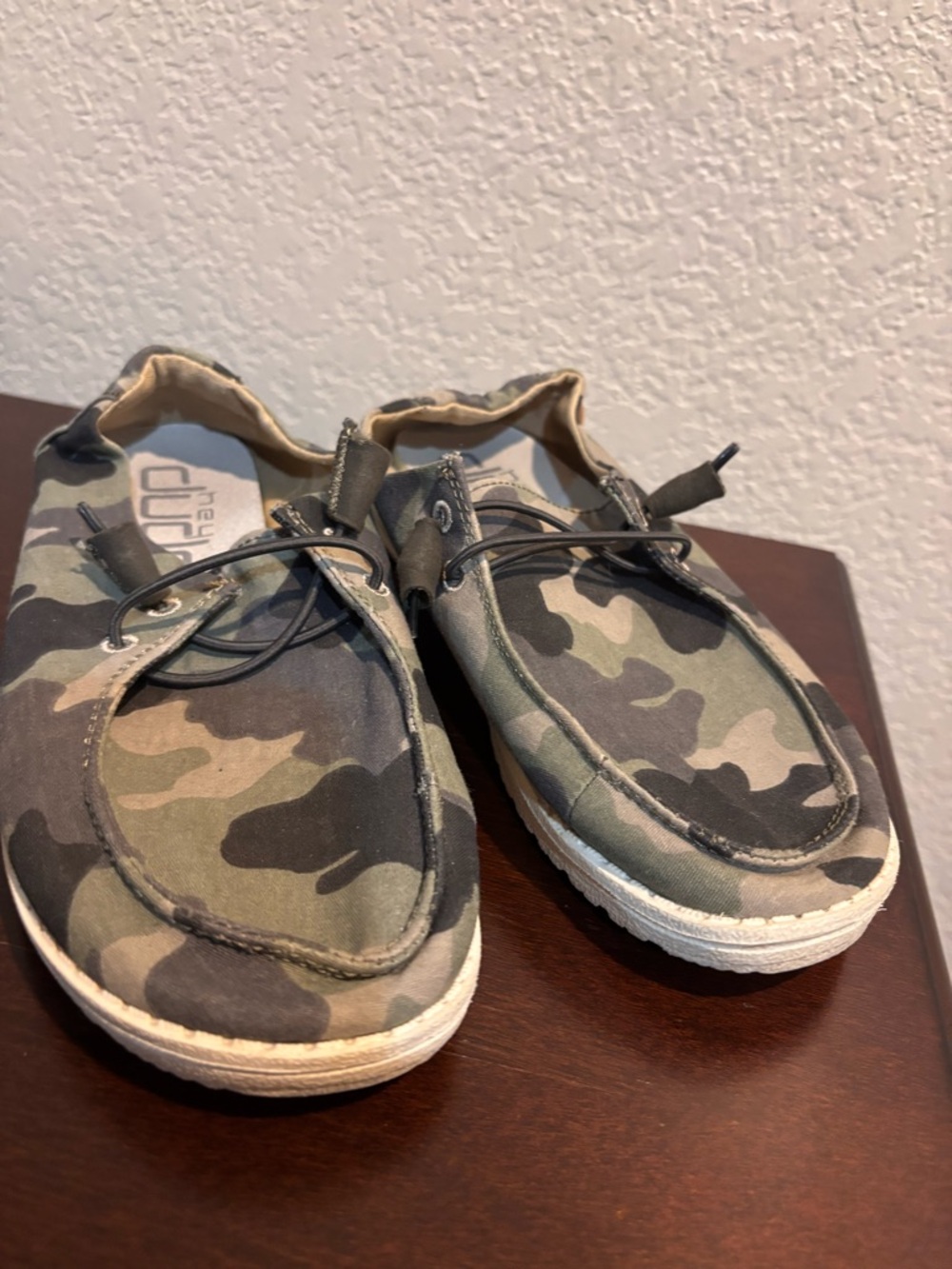Hey Dude Wendy Camo Shoes